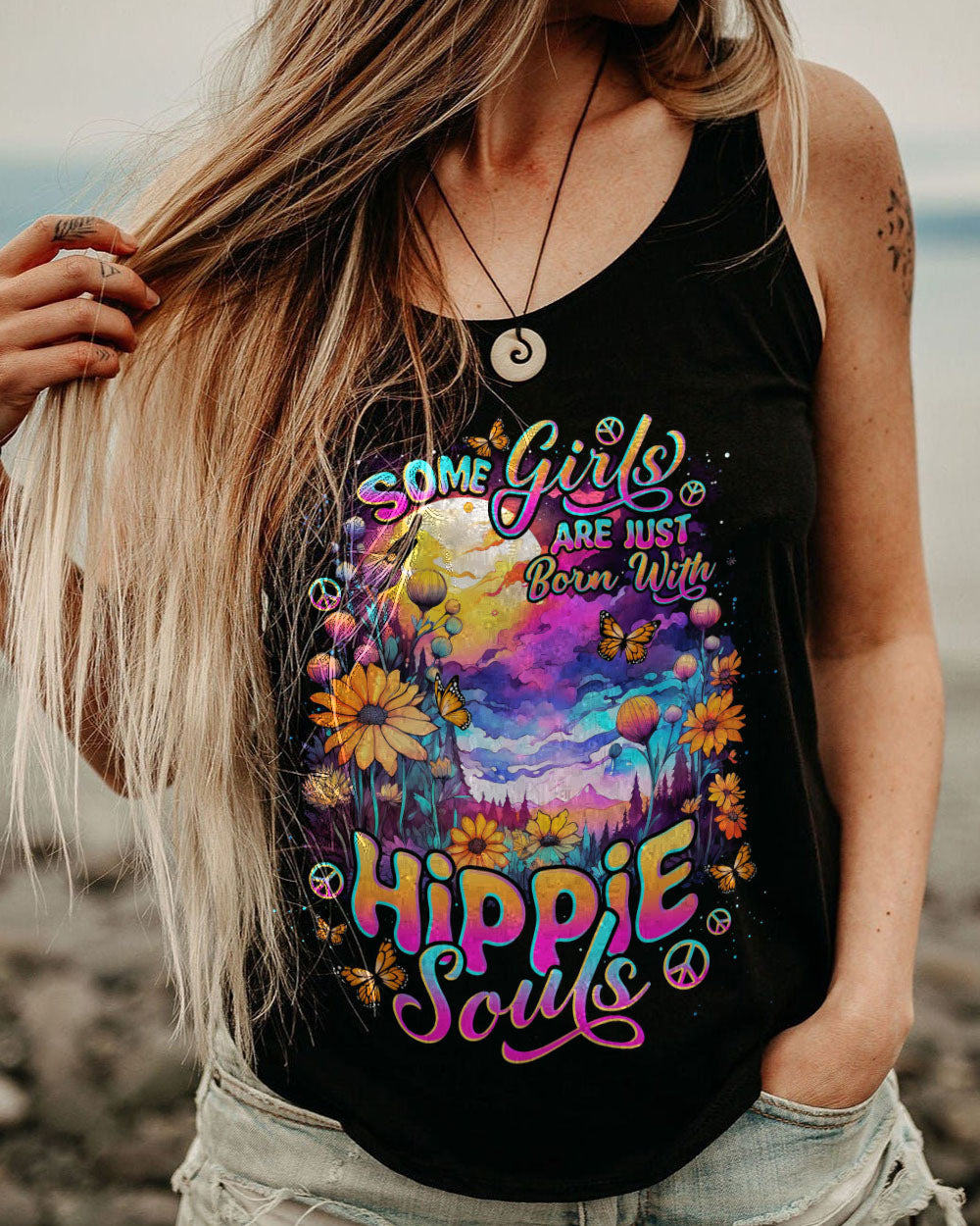 SOME GIRLS ARE JUST BORN ALL OVER PRINT - TLNO1110231