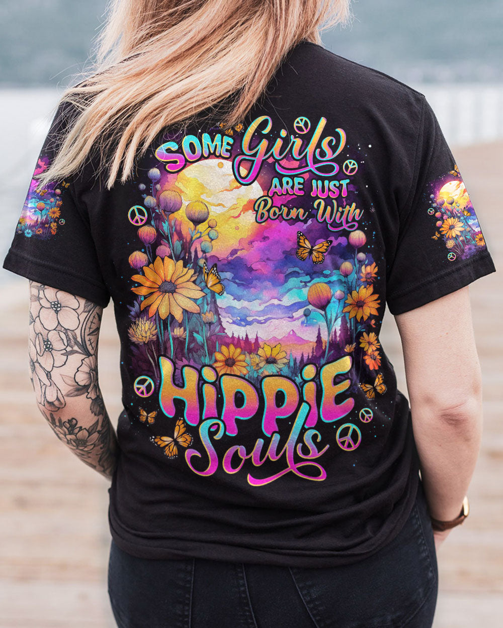 SOME GIRLS ARE JUST BORN ALL OVER PRINT - TLNO1110231