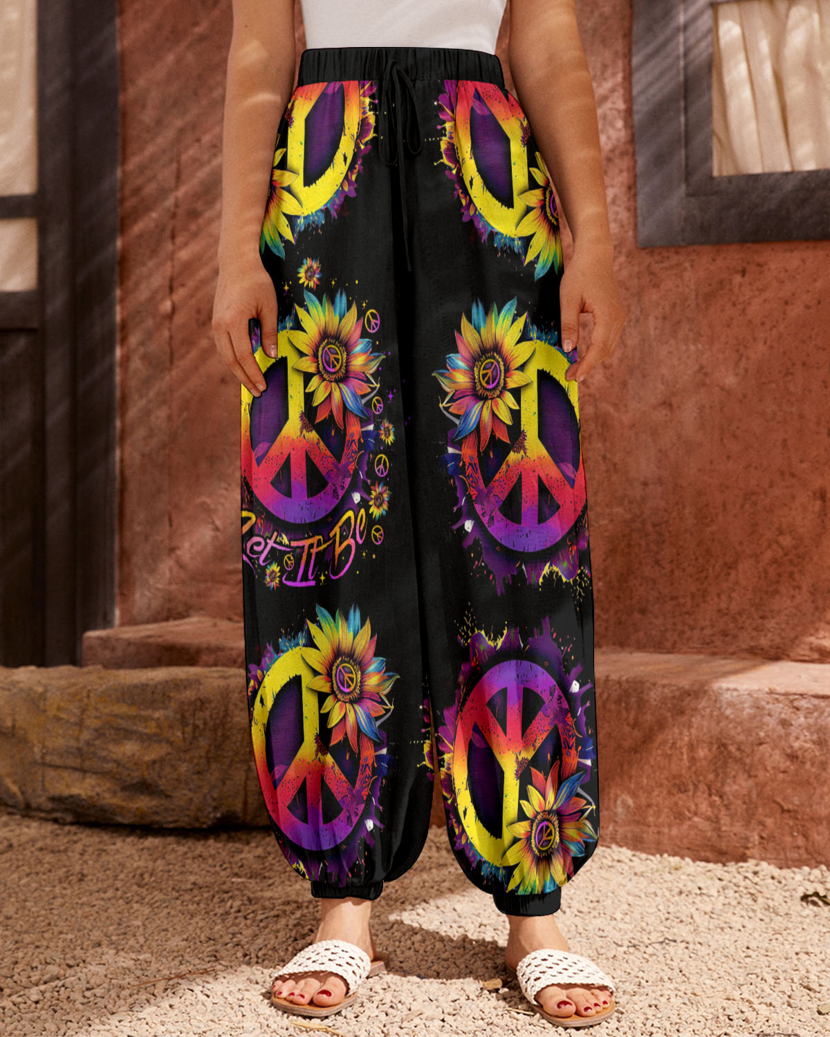 LET IT BE SUNFLOWER COLORFUL ALL OVER PRINT - TLNO1207231