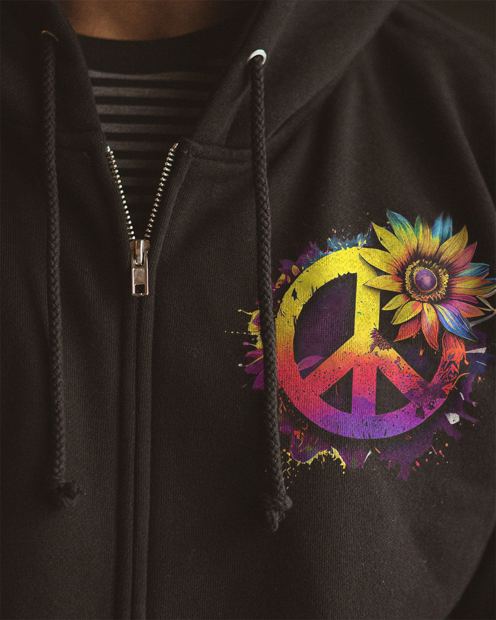 LET IT BE SUNFLOWER COLORFUL ALL OVER PRINT - TLNO1207231
