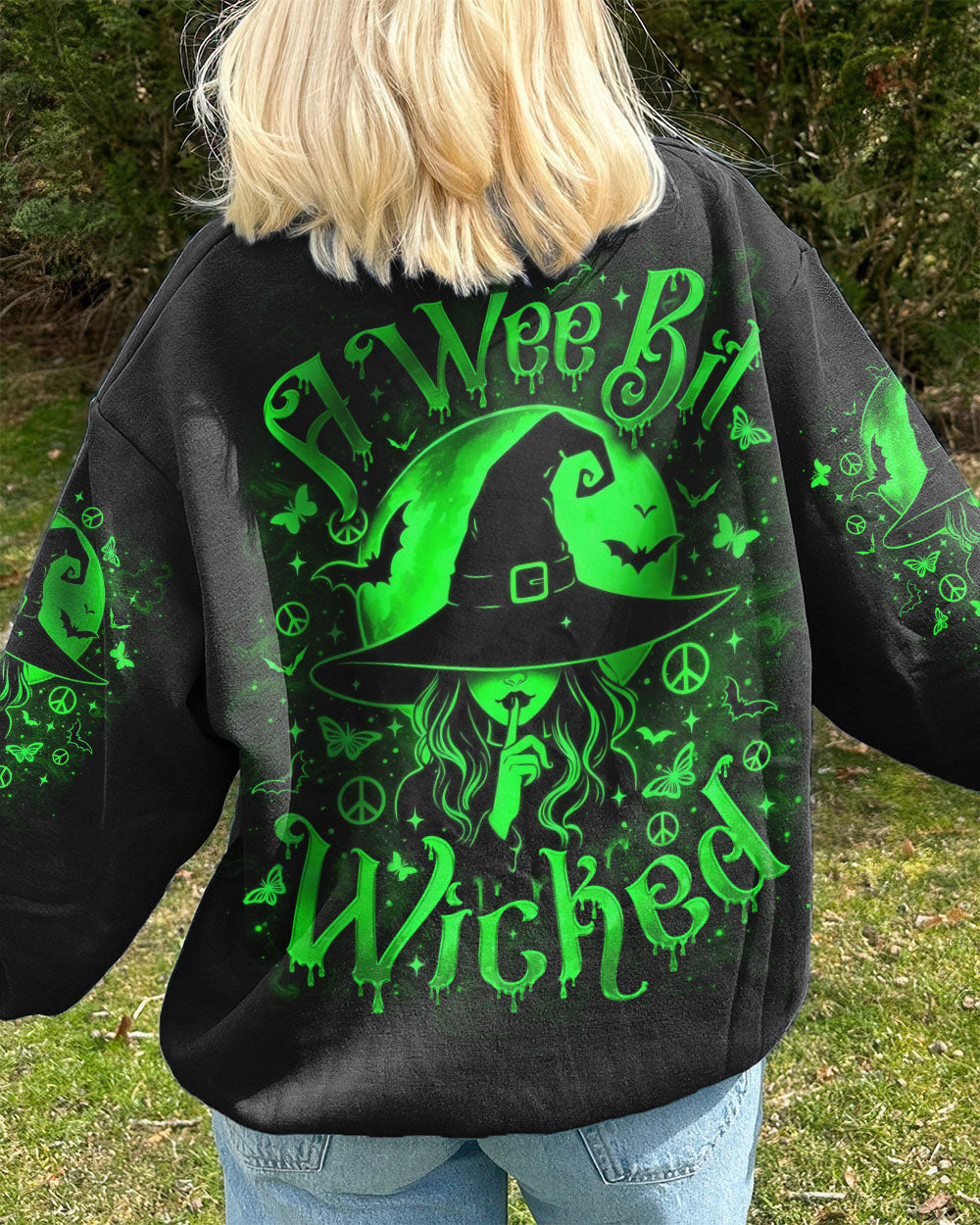 A WEE BIT WICKED HALLOWEEN ALL OVER PRINT - TLNO1207251