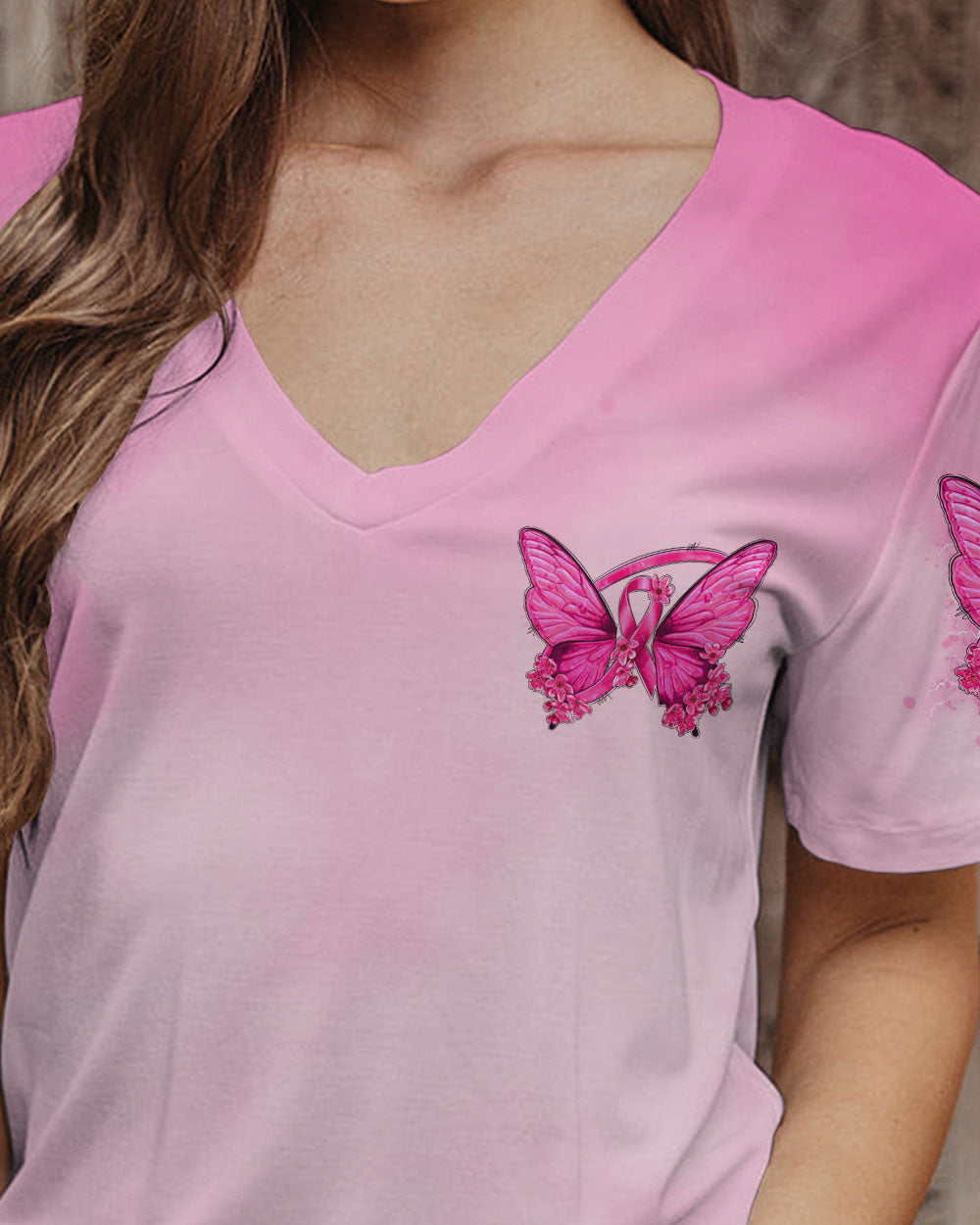 STRONGER THAN THE STORM BUTTERFLY ALL OVER PRINT - TLNO1208231