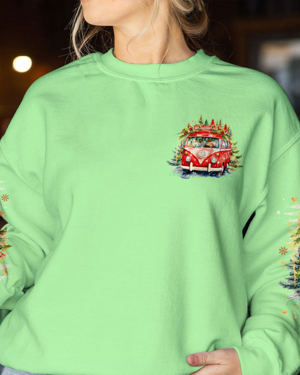 RUNNING AGAINST THE WIND CHRISTMAS ALL OVER PRINT - TLNO1209231
