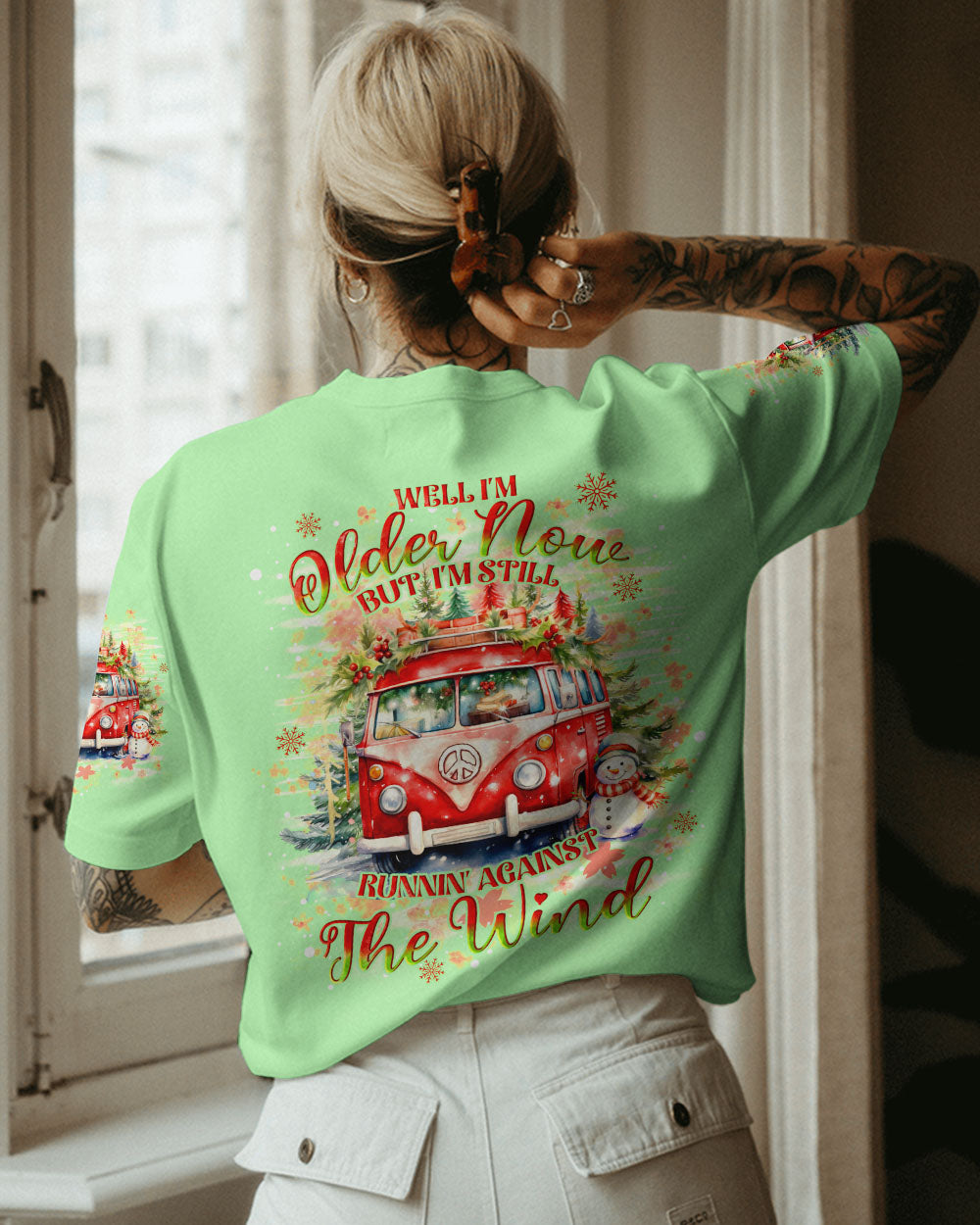 RUNNING AGAINST THE WIND CHRISTMAS ALL OVER PRINT - TLNO1209231