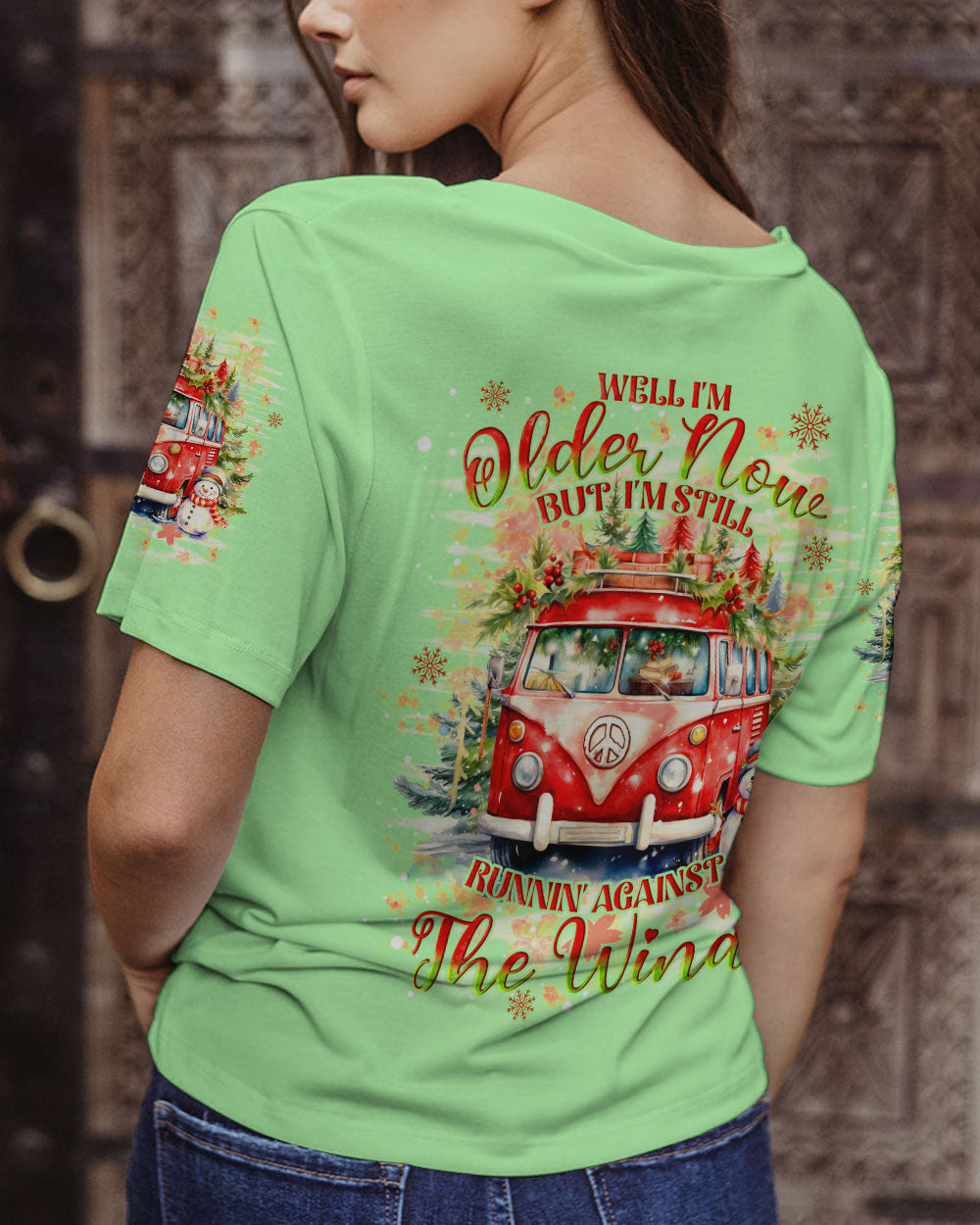 RUNNING AGAINST THE WIND CHRISTMAS ALL OVER PRINT - TLNO1209231