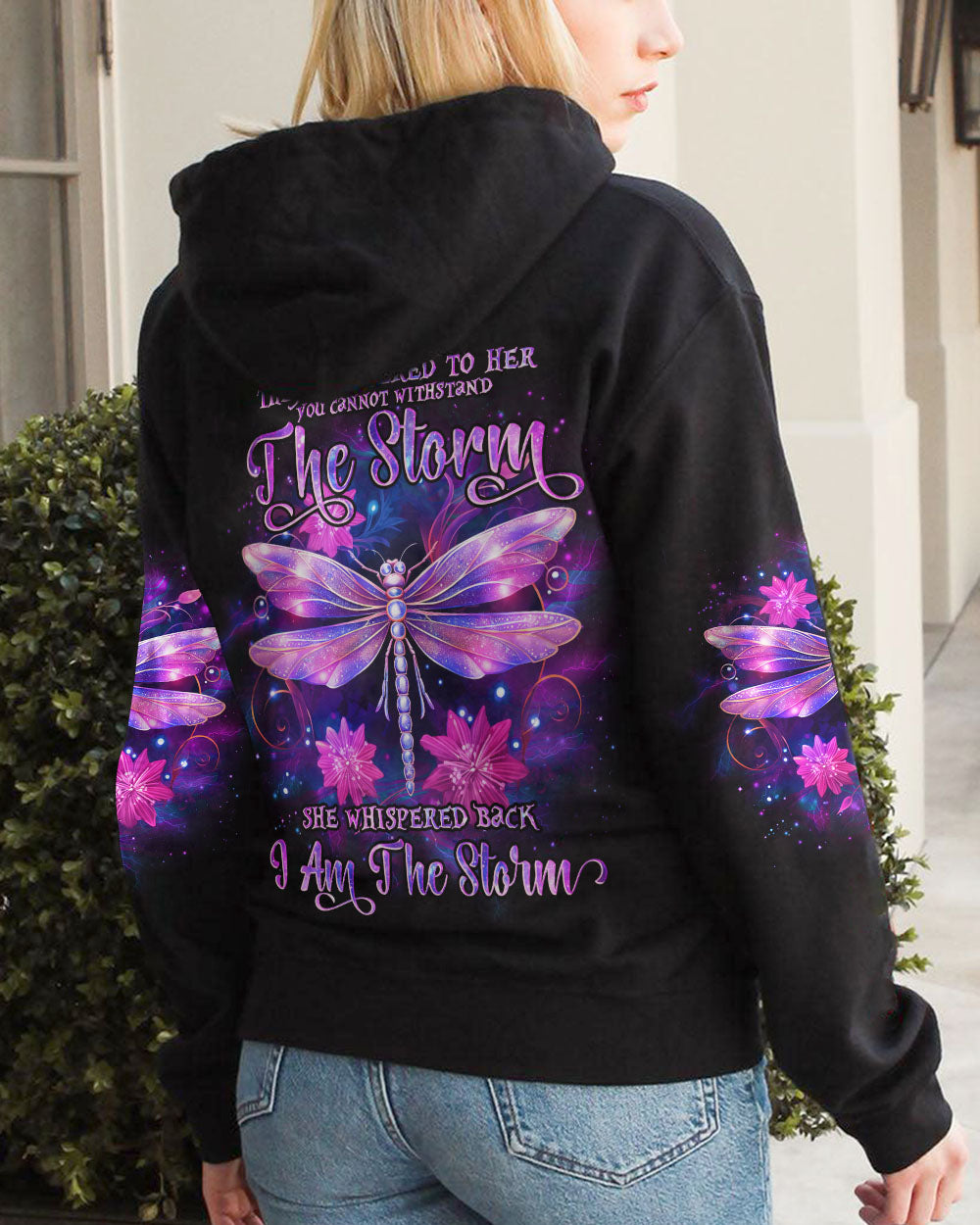 I AM THE STORM DRAGONFLY ALL OVER PRINT - TLNO1210231
