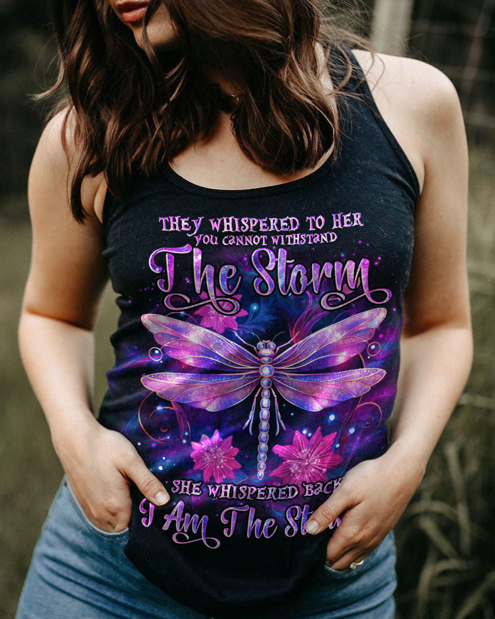 I AM THE STORM DRAGONFLY ALL OVER PRINT - TLNO1210231