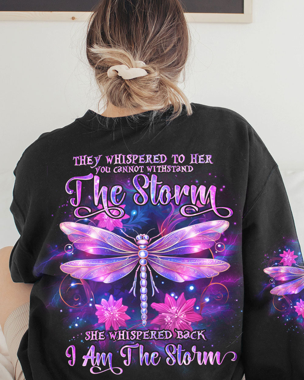 I AM THE STORM DRAGONFLY ALL OVER PRINT - TLNO1210231
