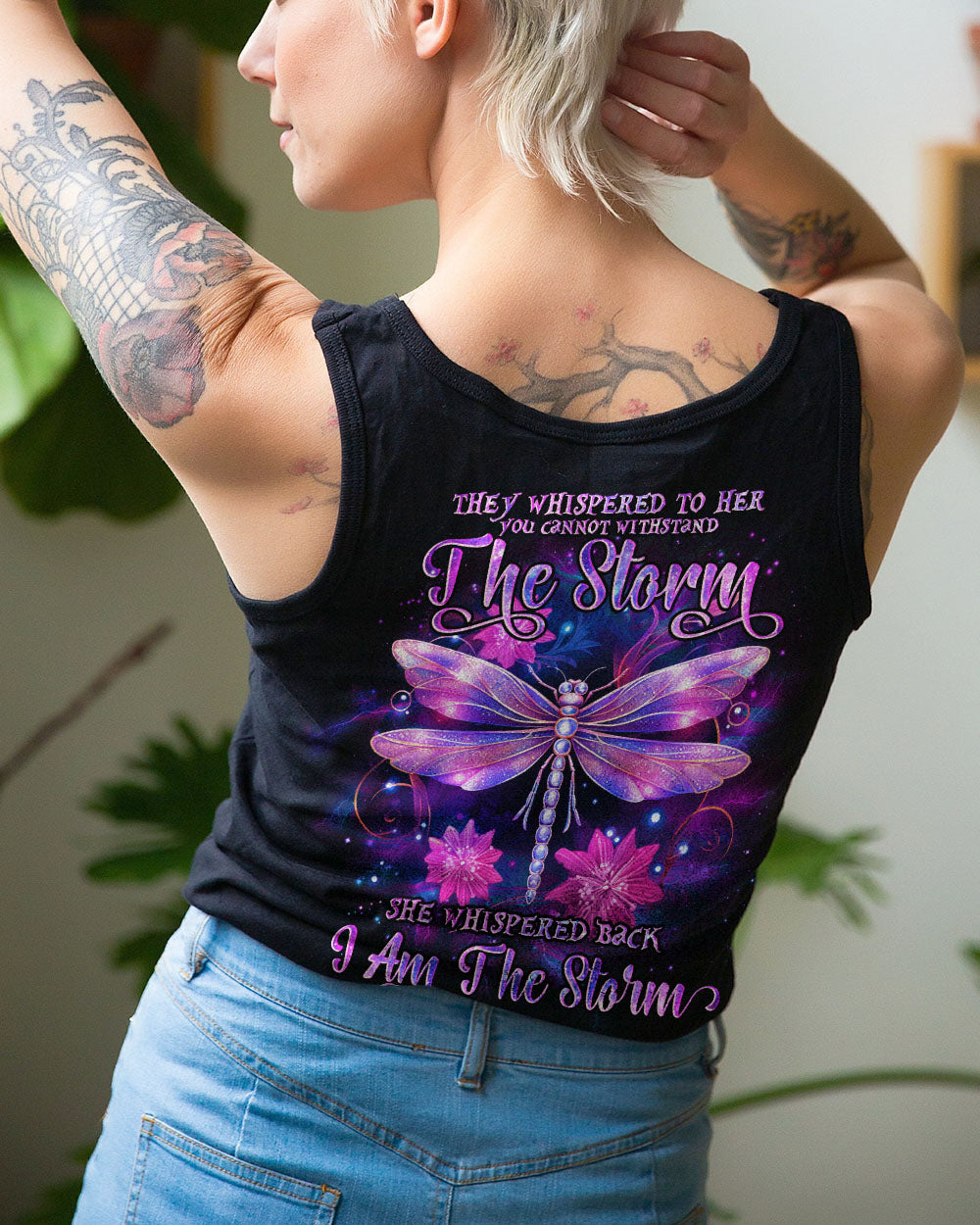 I AM THE STORM DRAGONFLY ALL OVER PRINT - TLNO1210231