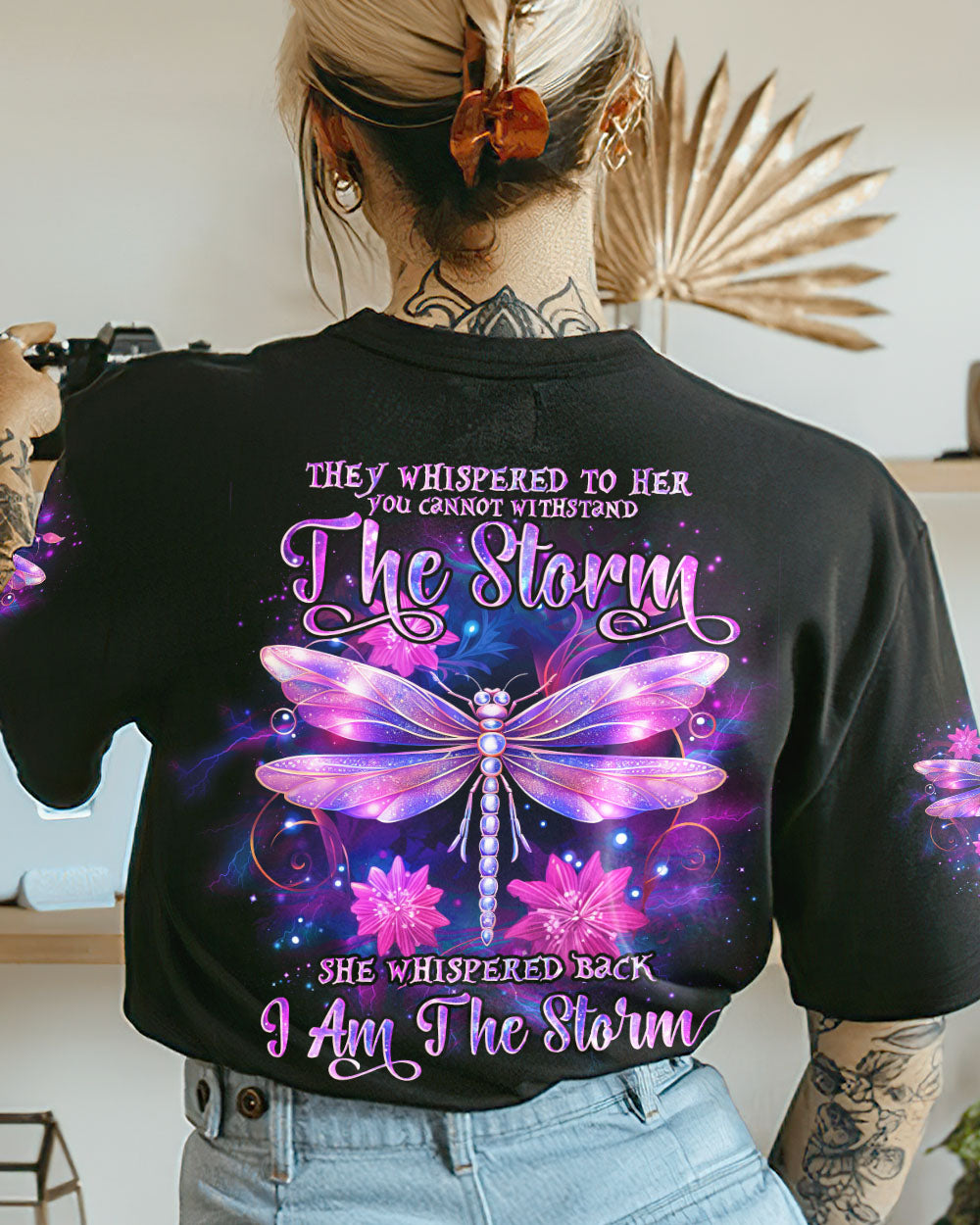 I AM THE STORM DRAGONFLY ALL OVER PRINT - TLNO1210231