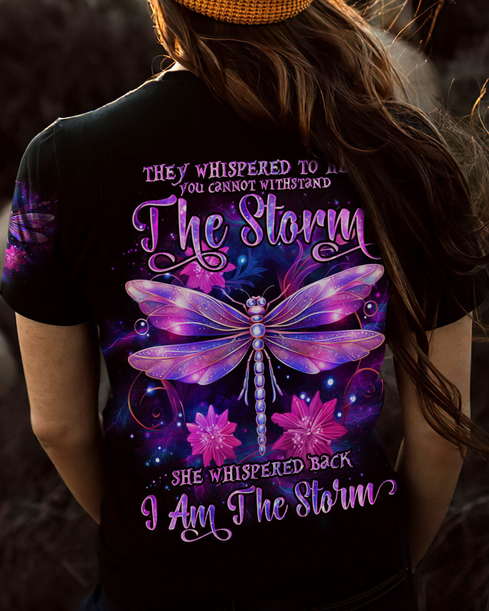 I AM THE STORM DRAGONFLY ALL OVER PRINT - TLNO1210231