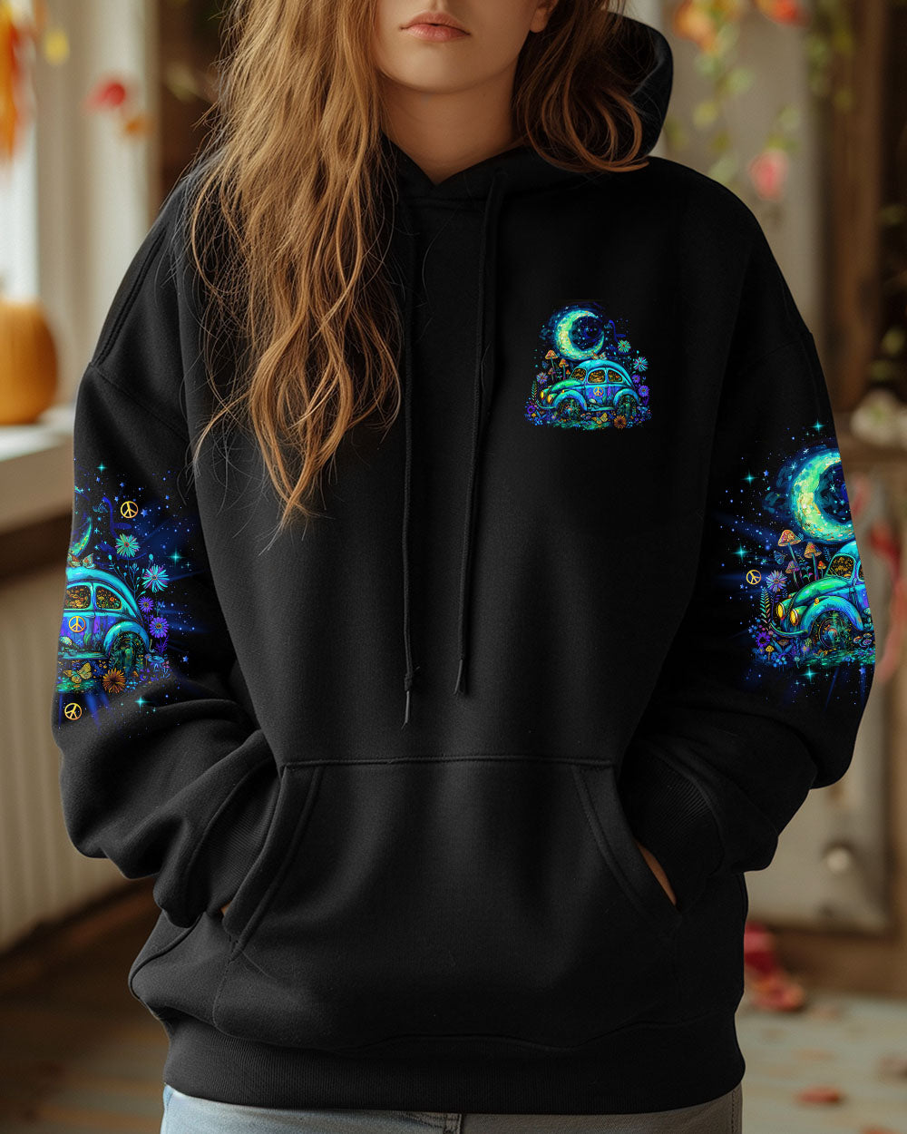 RUNNING AGAINST THE WIND CAR ALL OVER PRINT - TLNO1311244