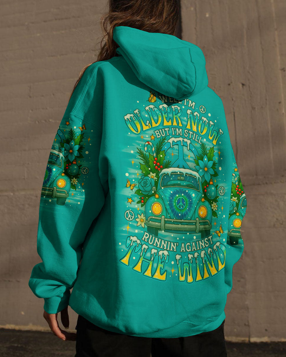 RUNNING AGAINST THE WIND CAR CHRISTMAS ALL OVER PRINT - TLNO1311251