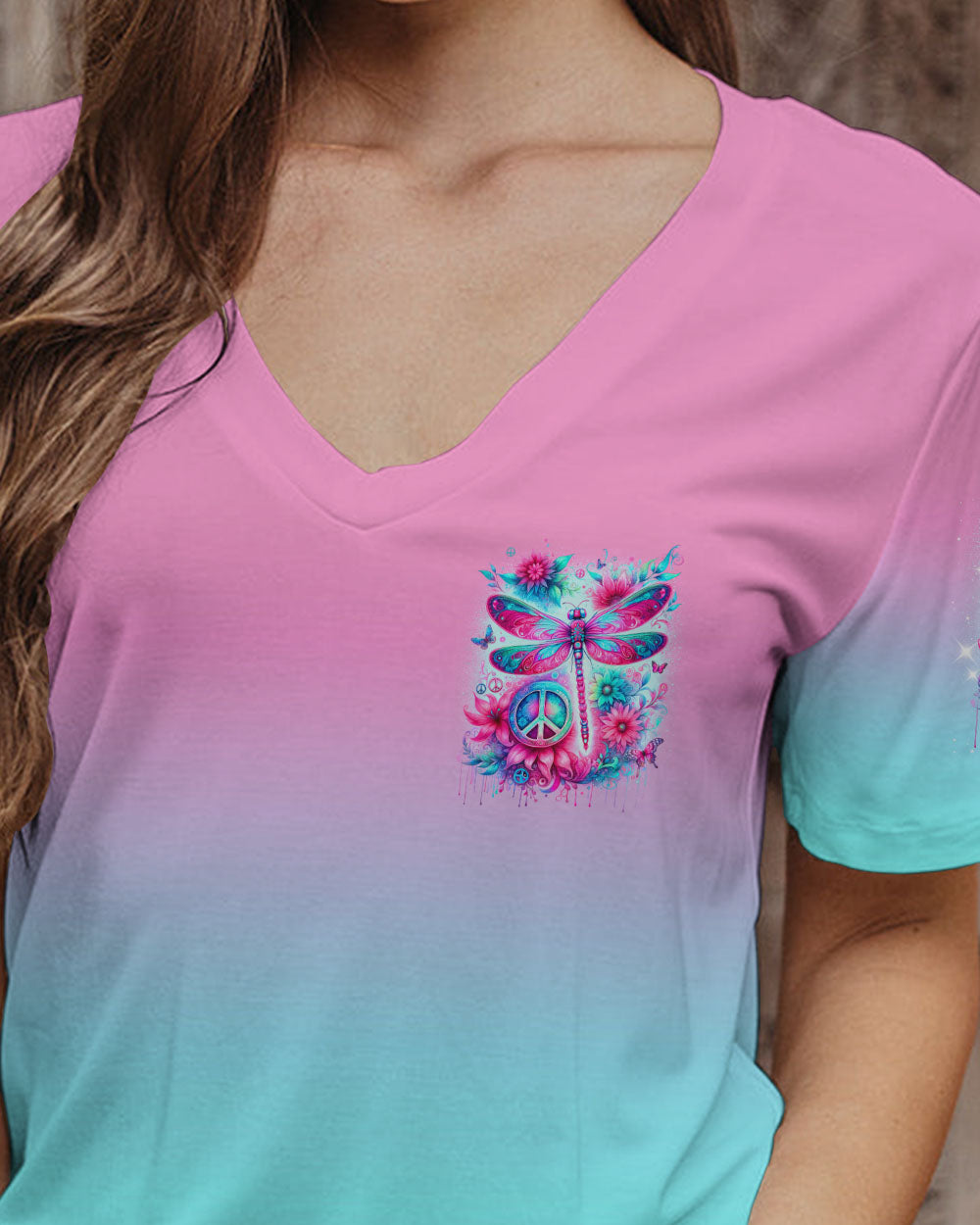 YOU DON'T HAVE TO BE ANYTHING DRAGONFLY ALL OVER PRINT - TLNO1312231