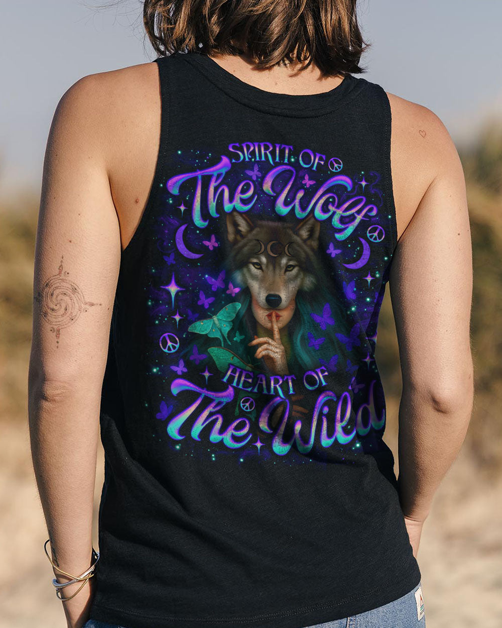 SPIRIT OF THE WOLF  ALL OVER PRINT - TLNO1406251