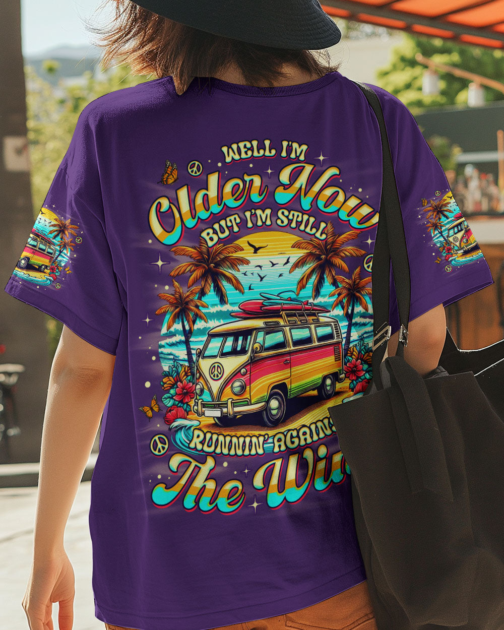 RUNNING AGAINST THE WIND BEACH BUS TIE DYE ALL OVER PRINT - TLNO1411251