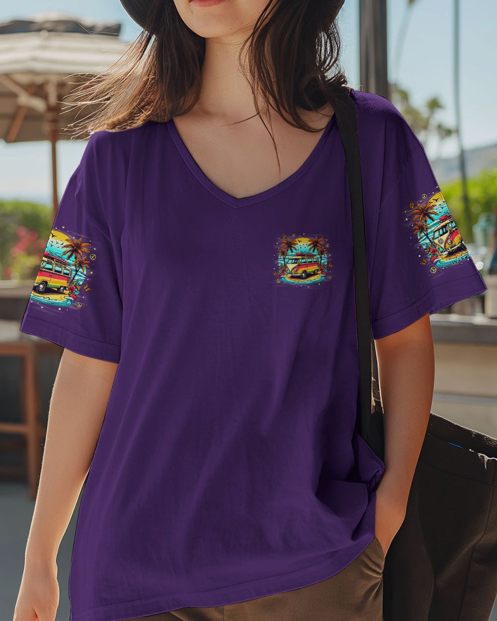RUNNING AGAINST THE WIND BEACH BUS TIE DYE ALL OVER PRINT - TLNO1411251