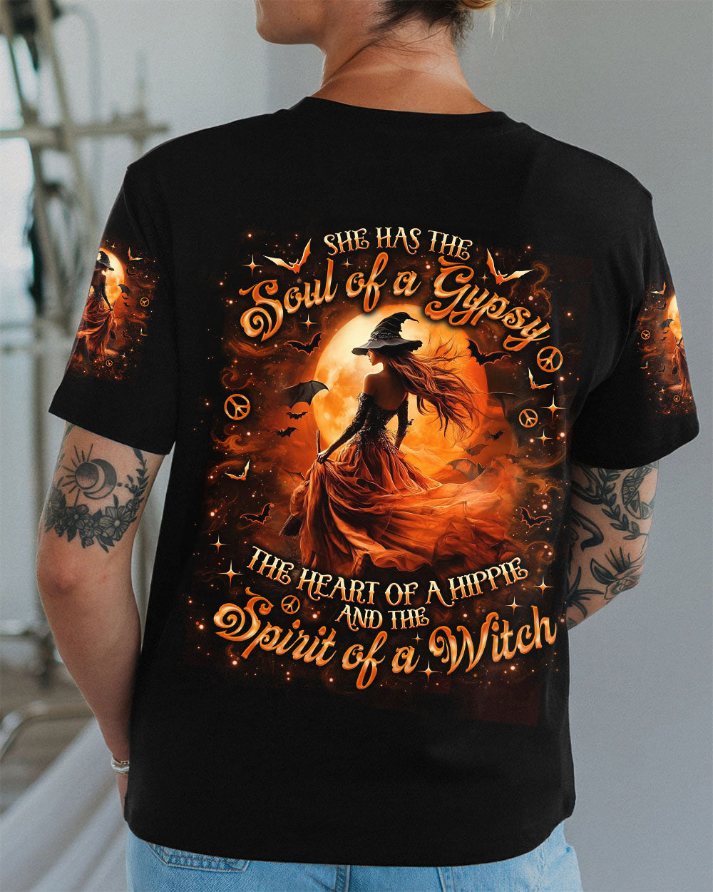 SPIRIT OF A WITCH HALLOWEEN ALL OVER PRINT - TLNO1507252