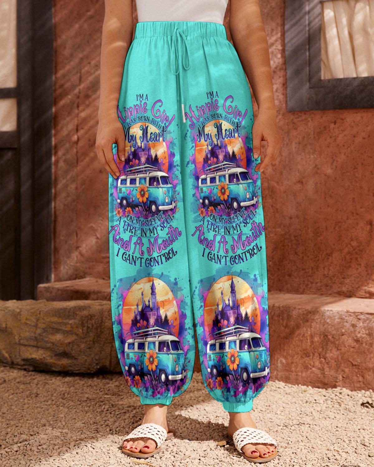 I'M A HIPPIE GIRL ALL OVER PRINT - TLNO1508232