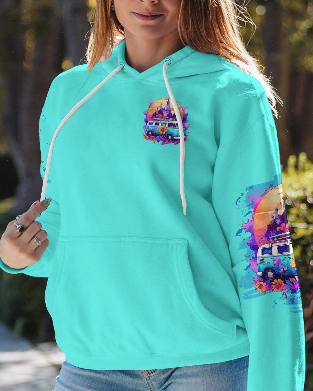 I'M A HIPPIE GIRL ALL OVER PRINT - TLNO1508232