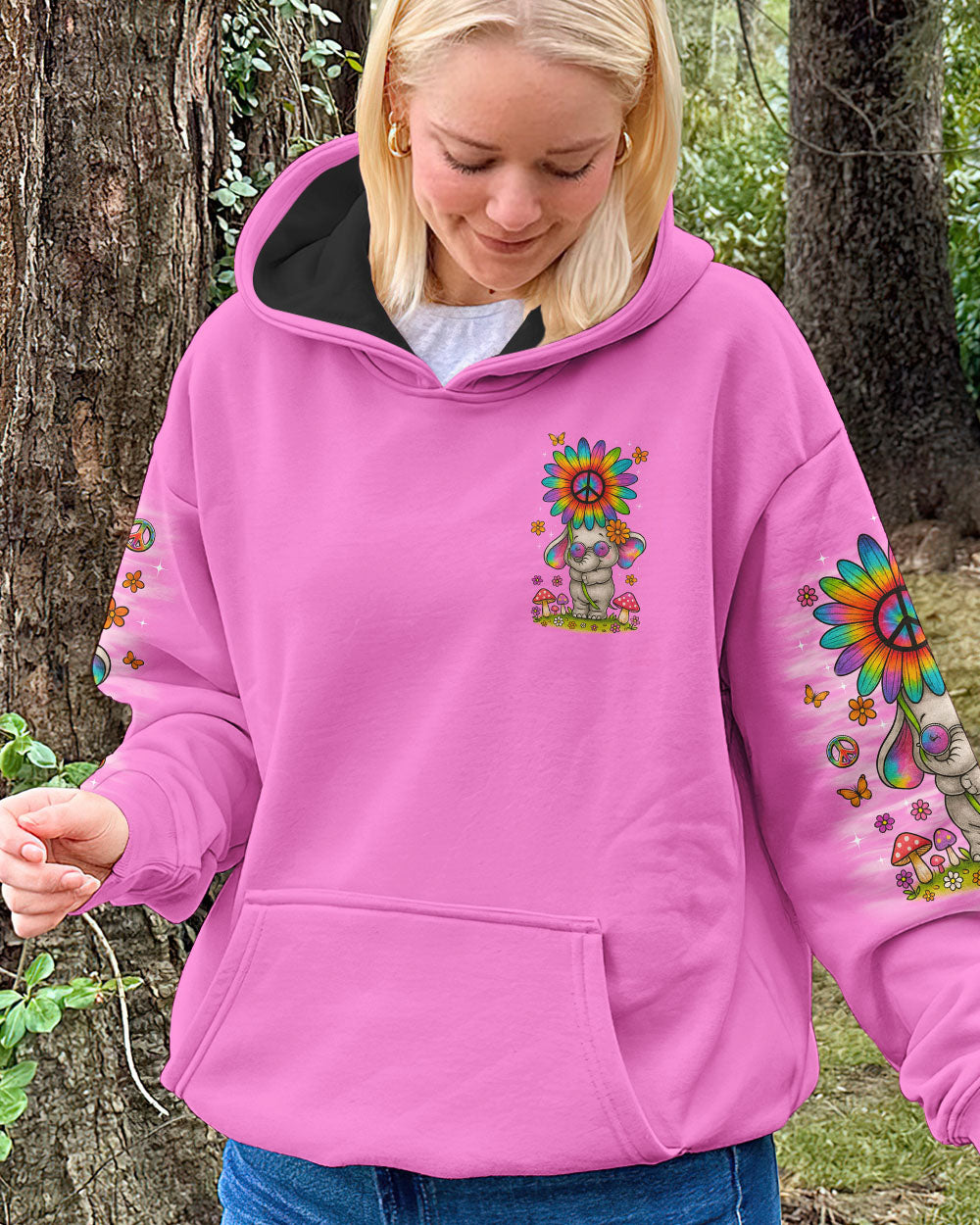 WHISPER WORDS OF WISDOM LET IT BE ELEPHANT ALL OVER PRINT  - TLNO1508251