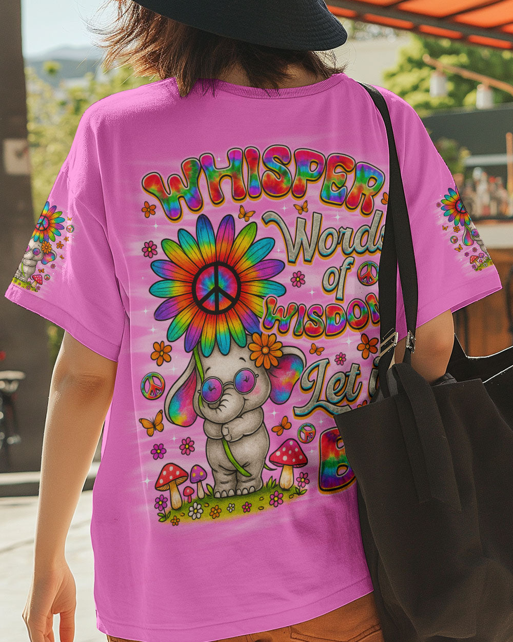 WHISPER WORDS OF WISDOM LET IT BE ELEPHANT ALL OVER PRINT  - TLNO1508251