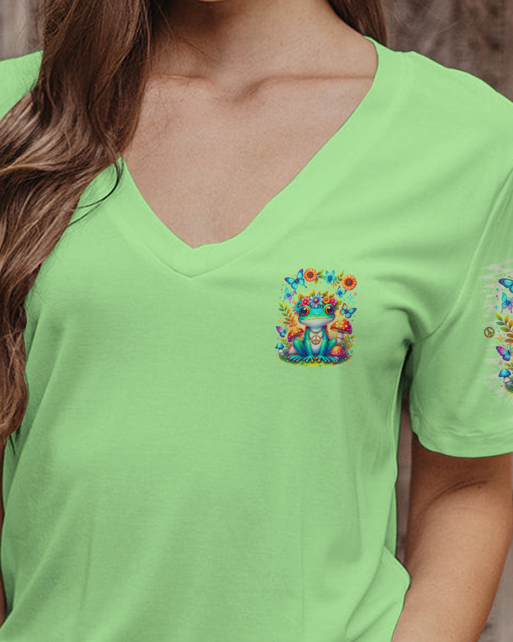 BE YOURSELF FROG ALL OVER PRINT - TLNO1602241