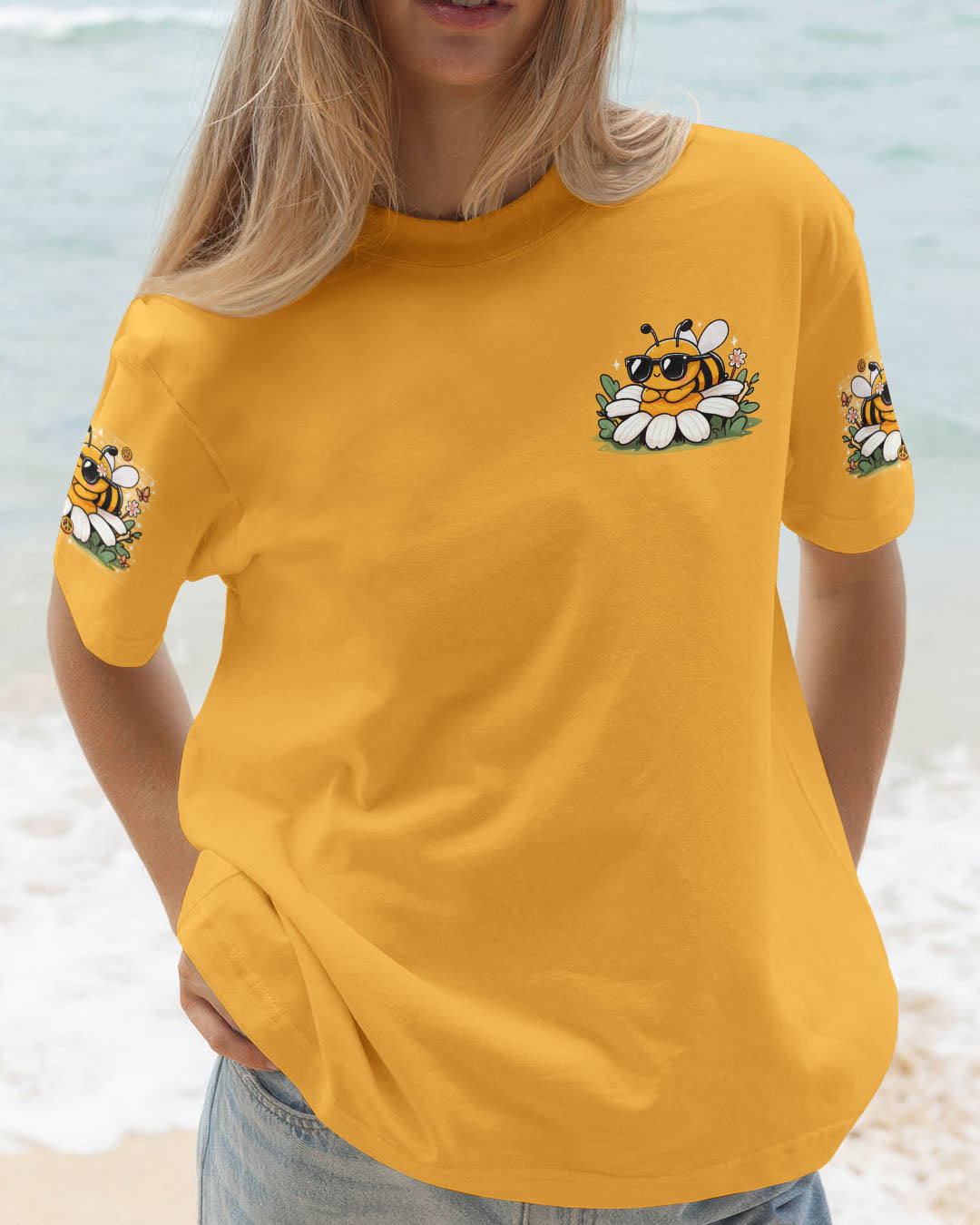JUST BREATHE BEE ALL OVER PRINT - TLNO1609252