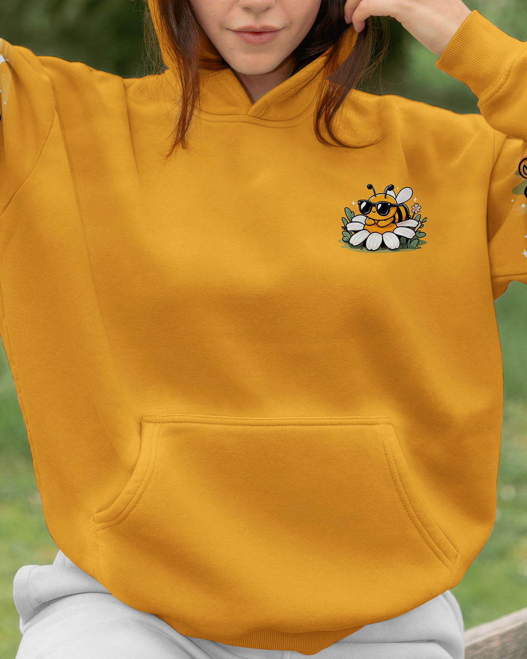 JUST BREATHE BEE ALL OVER PRINT - TLNO1609252