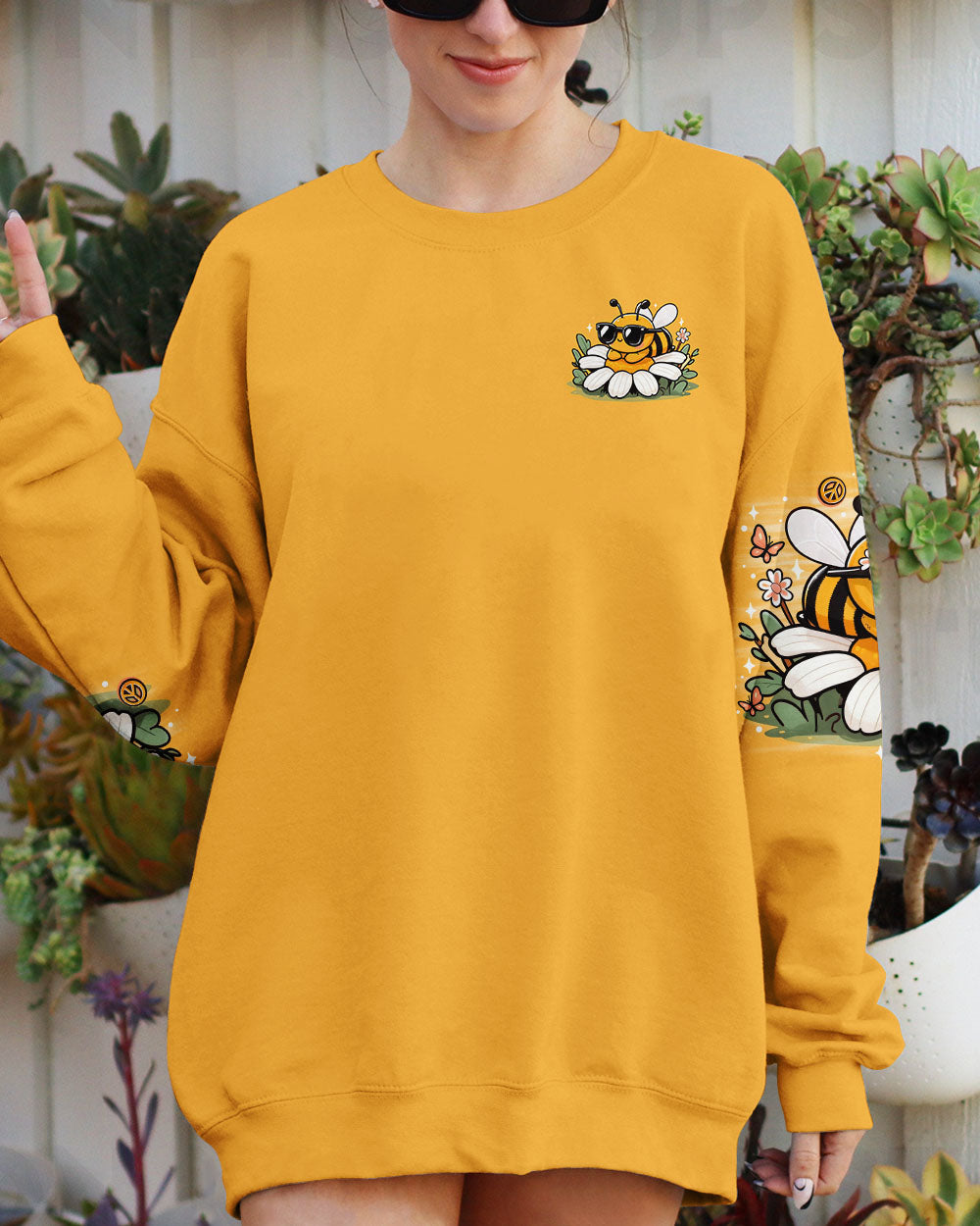 JUST BREATHE BEE ALL OVER PRINT - TLNO1609252