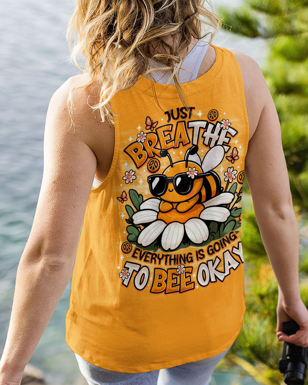 JUST BREATHE BEE ALL OVER PRINT - TLNO1609252