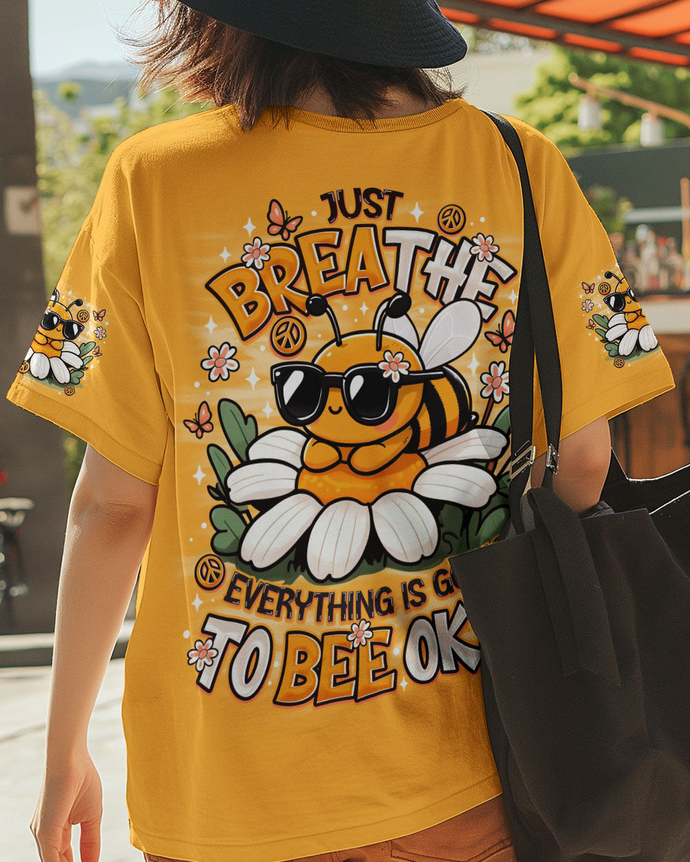 JUST BREATHE BEE ALL OVER PRINT - TLNO1609252