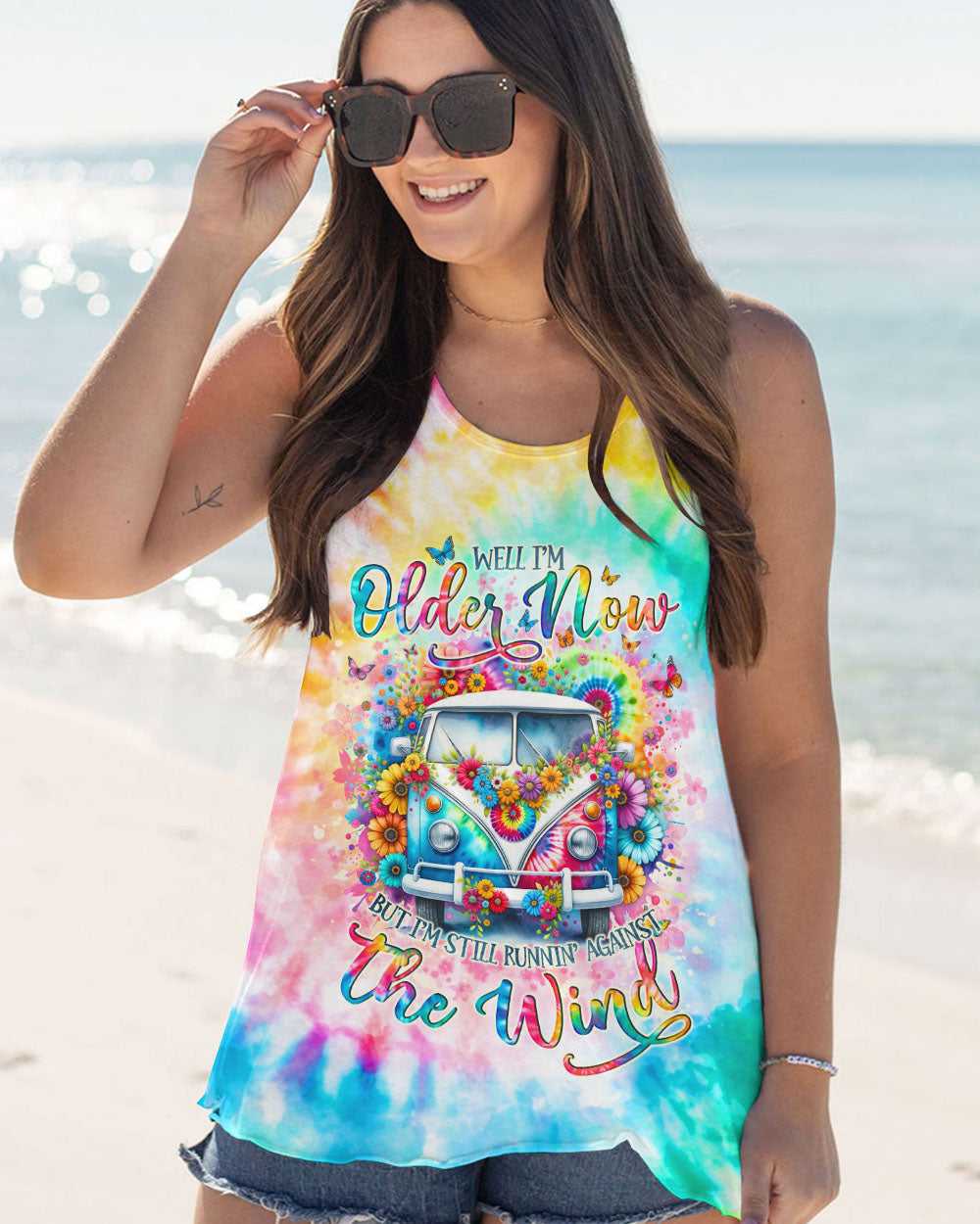 RUNNING AGAINST THE WIND TIE DYE ALL OVER PRINT - TLNO1610232