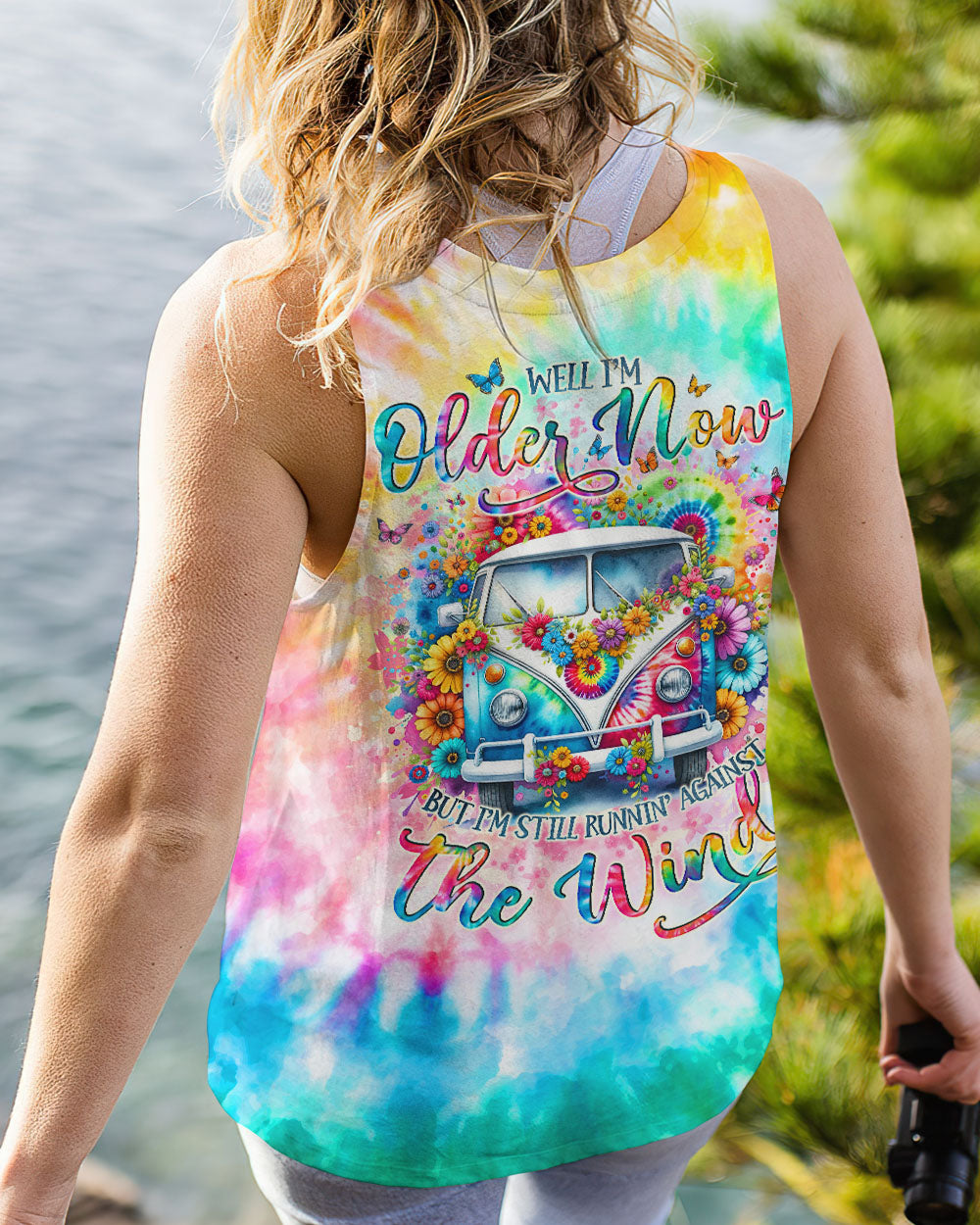 RUNNING AGAINST THE WIND TIE DYE ALL OVER PRINT - TLNO1610232