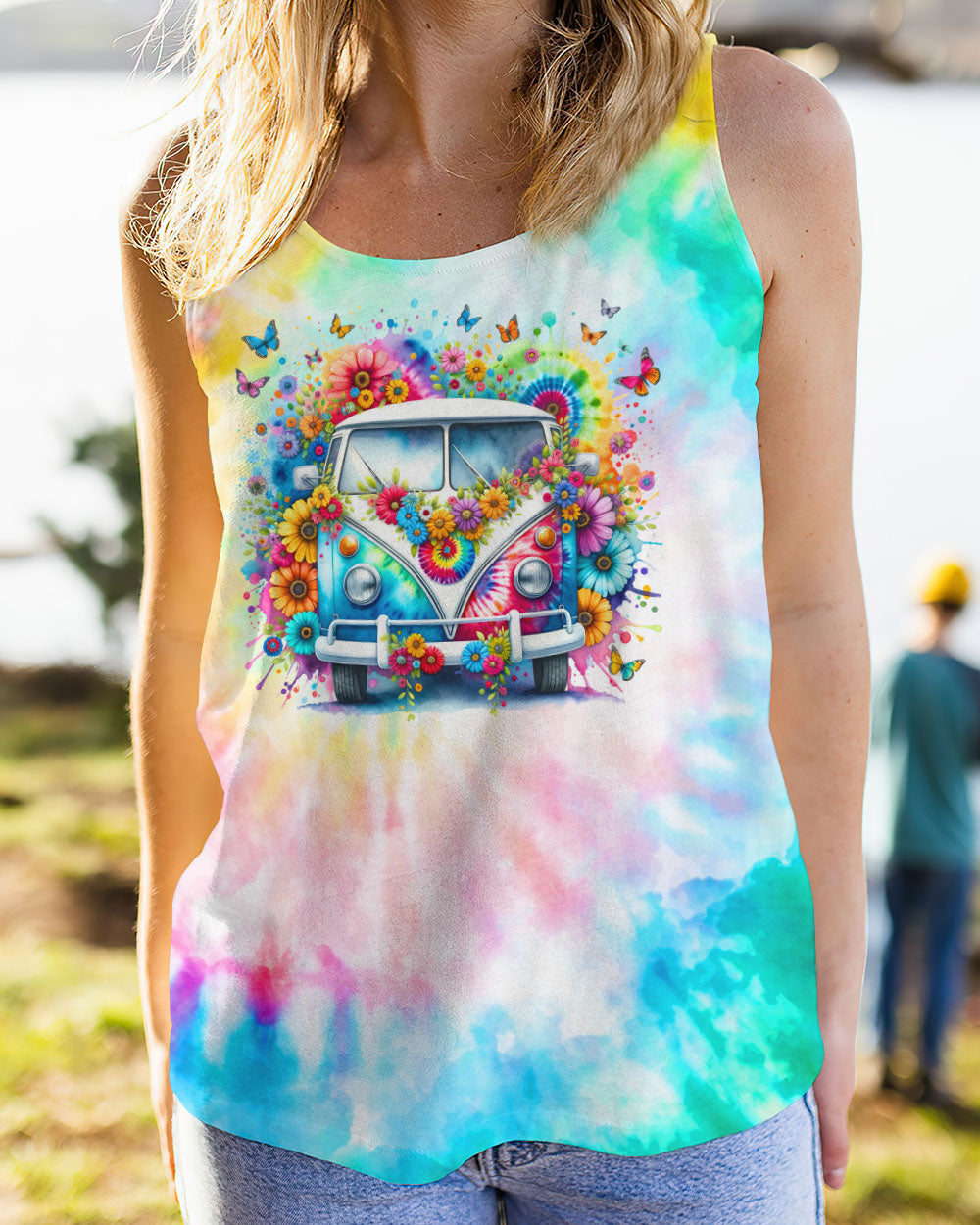 RUNNING AGAINST THE WIND TIE DYE ALL OVER PRINT - TLNO1610232