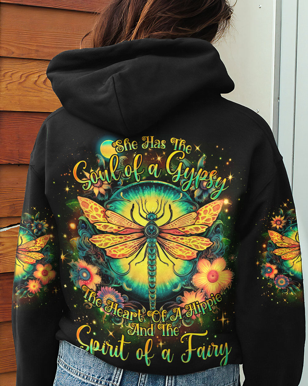 SPIRIT OF A FAIRY DRAGONFLY ALL OVER PRINT - TLNO1612231