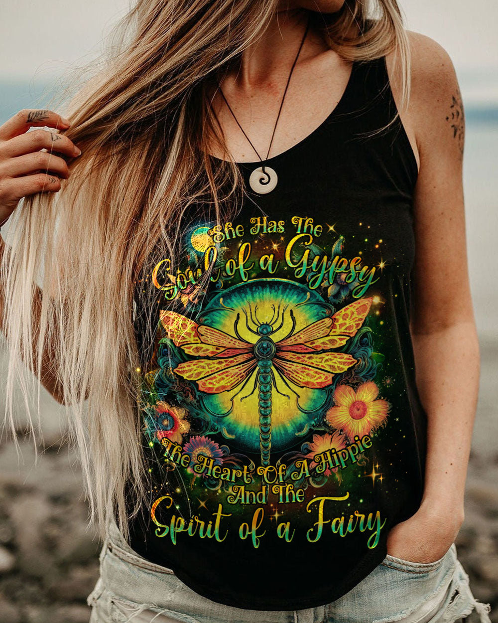 SPIRIT OF A FAIRY DRAGONFLY ALL OVER PRINT - TLNO1612231
