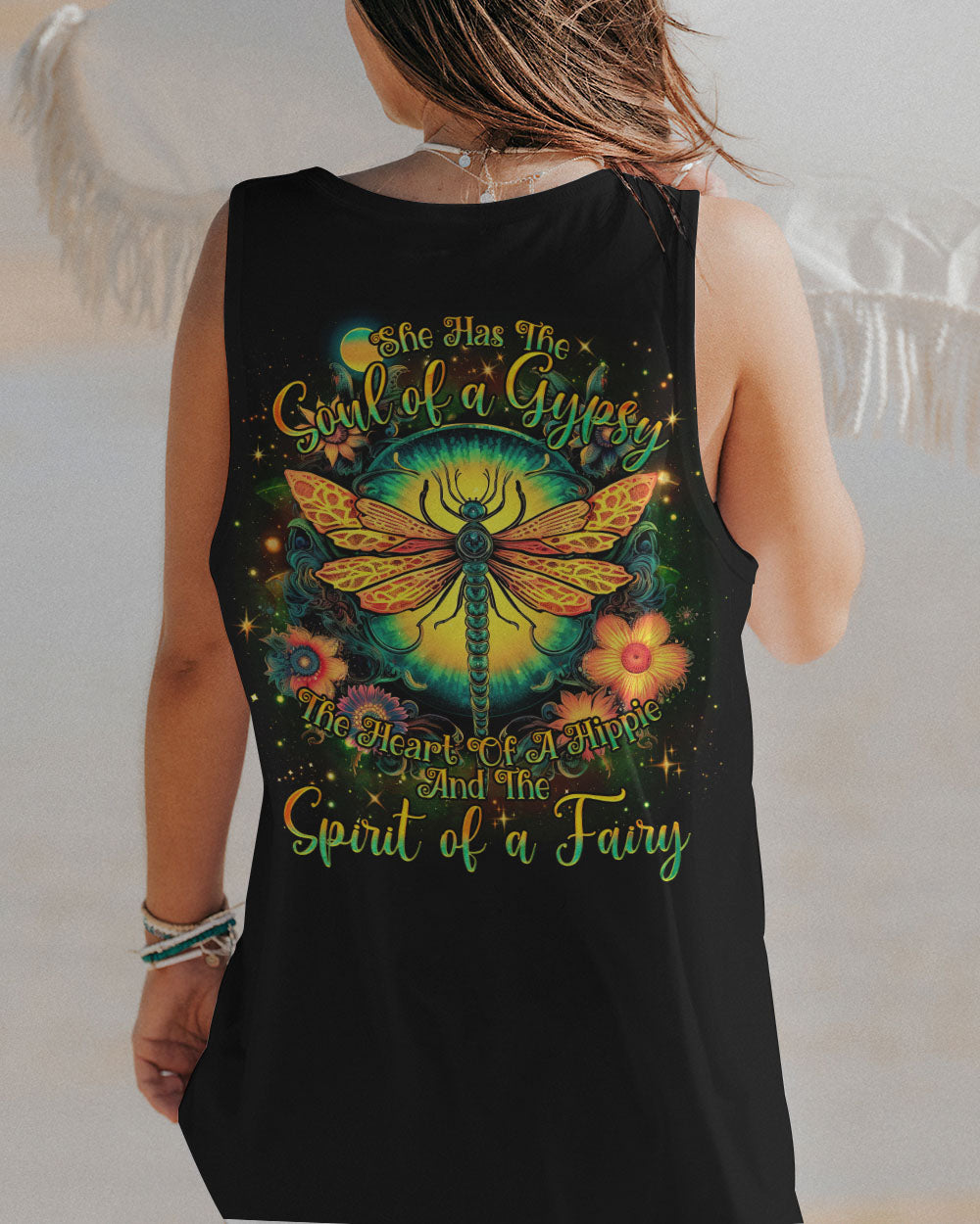 SPIRIT OF A FAIRY DRAGONFLY ALL OVER PRINT - TLNO1612231