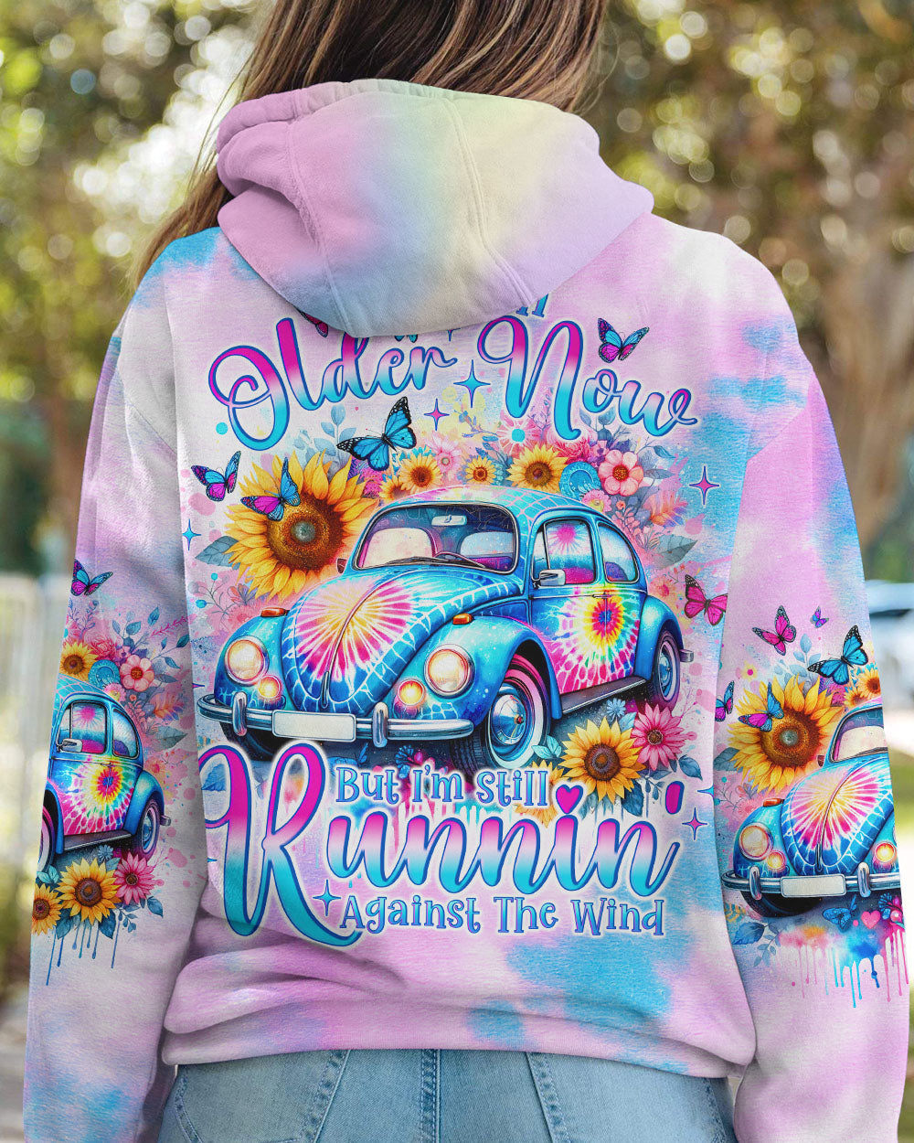 RUNNING AGAINST THE WIND TIE DYE ALL OVER PRINT - TLNO1701242