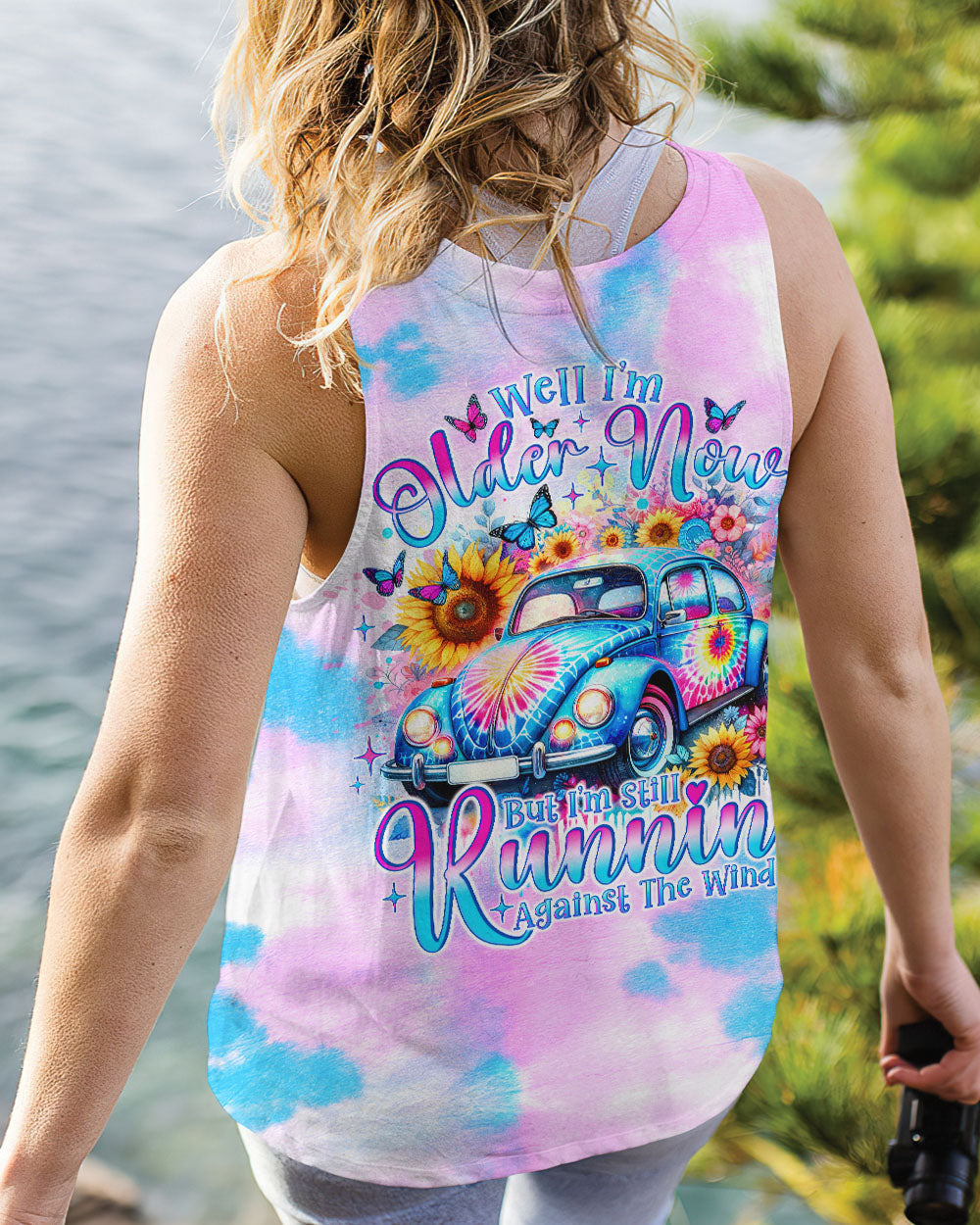 RUNNING AGAINST THE WIND TIE DYE ALL OVER PRINT - TLNO1701242
