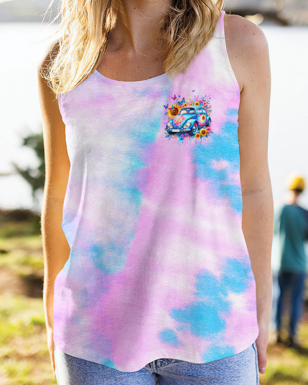 RUNNING AGAINST THE WIND TIE DYE ALL OVER PRINT - TLNO1701242