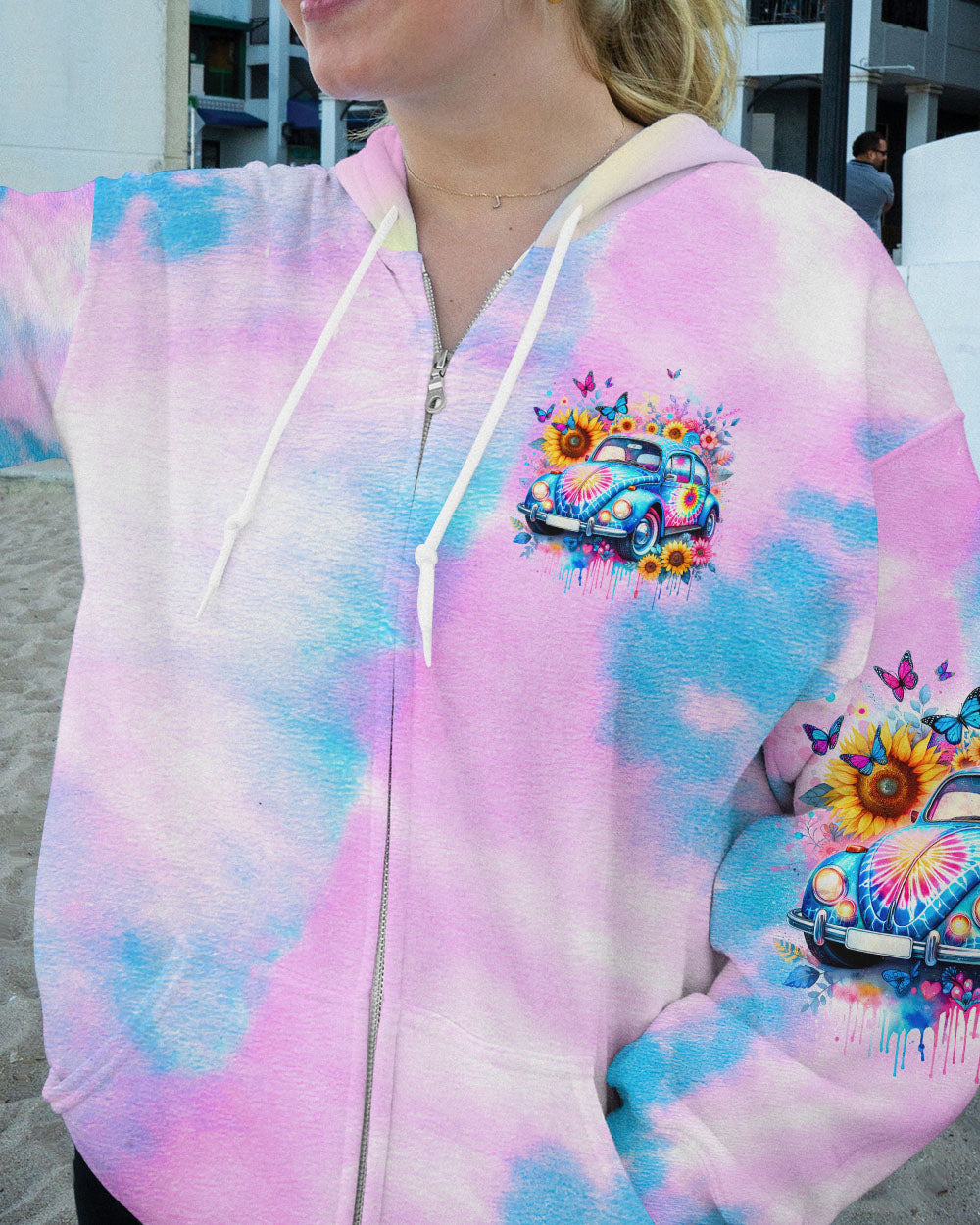 RUNNING AGAINST THE WIND TIE DYE ALL OVER PRINT - TLNO1701242