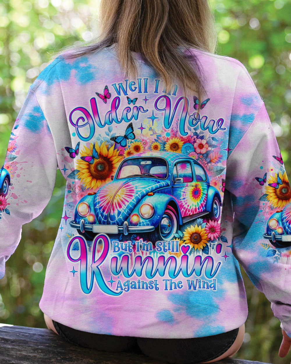 RUNNING AGAINST THE WIND TIE DYE ALL OVER PRINT - TLNO1701242