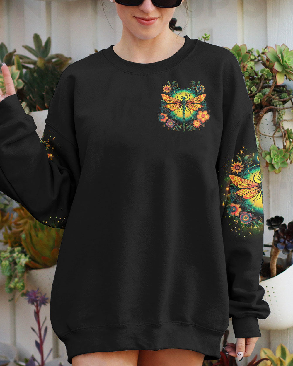 HELLO DARKNESS MY OLD FRIEND DRAGONFLY ALL OVER PRINT - TLNO1707234