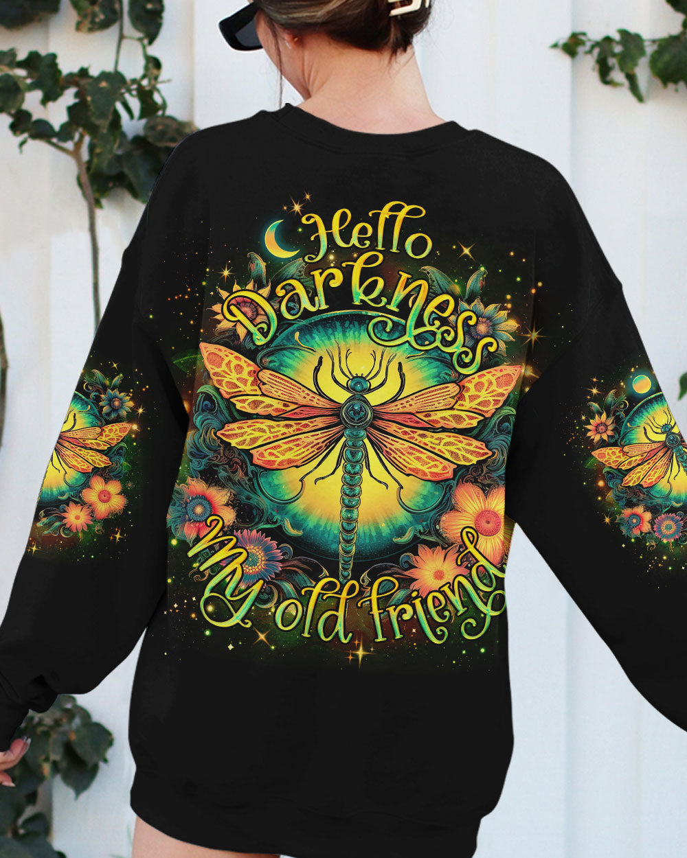HELLO DARKNESS MY OLD FRIEND DRAGONFLY ALL OVER PRINT - TLNO1707234