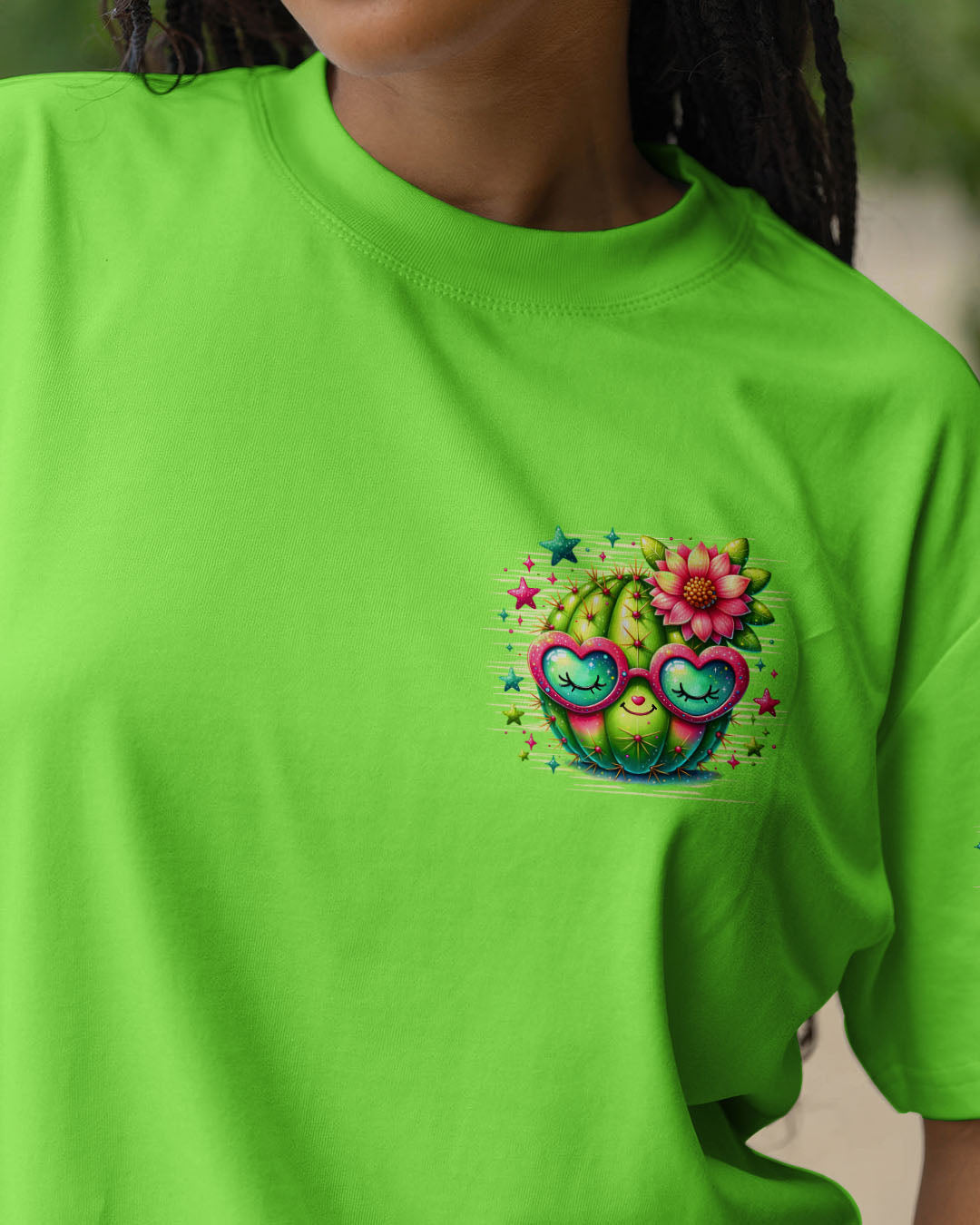 PRICKLY ATTITUDE CACTUS ALL OVER PRINT - TLNO1709252