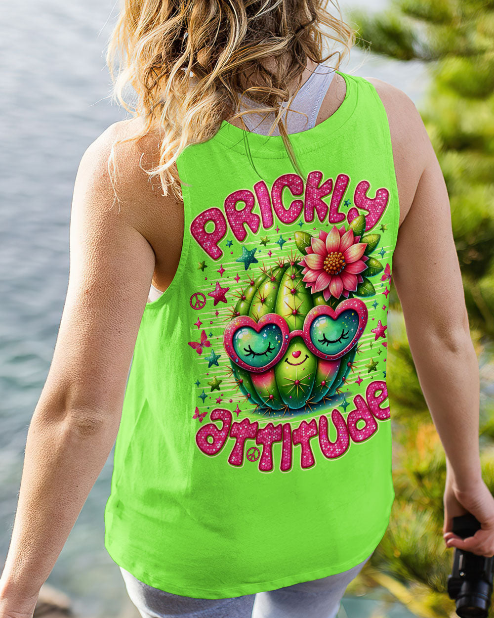 PRICKLY ATTITUDE CACTUS ALL OVER PRINT - TLNO1709252