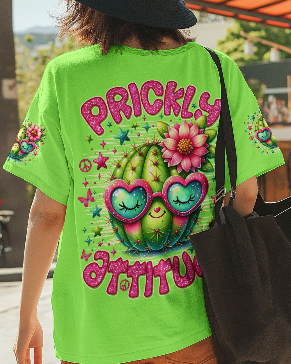 PRICKLY ATTITUDE CACTUS ALL OVER PRINT - TLNO1709252