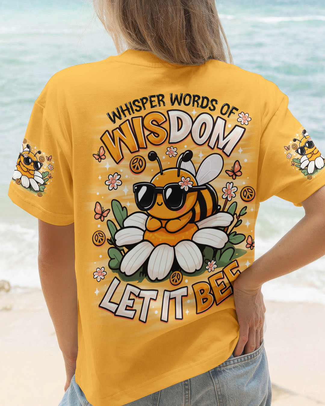 WHISPER WORDS OF WISDOM LET IT BEE ALL OVER PRINT  - TLNO1710251