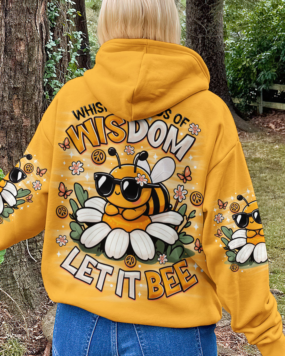 WHISPER WORDS OF WISDOM LET IT BEE ALL OVER PRINT  - TLNO1710251